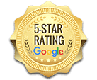 A five-star rating icon symbolizing excellence and high quality.