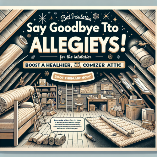 Attic Insulation and Allergy Relief: A Cleaner, Healthier Home