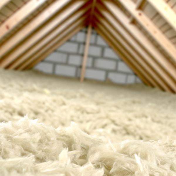 A modern home showcasing energy-efficient insulation with a focus on comfort and sustainability.