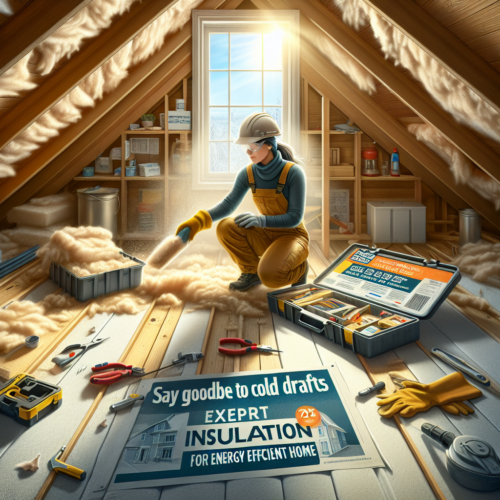 Eliminate Cold Drafts with Expert Attic Insulation Services