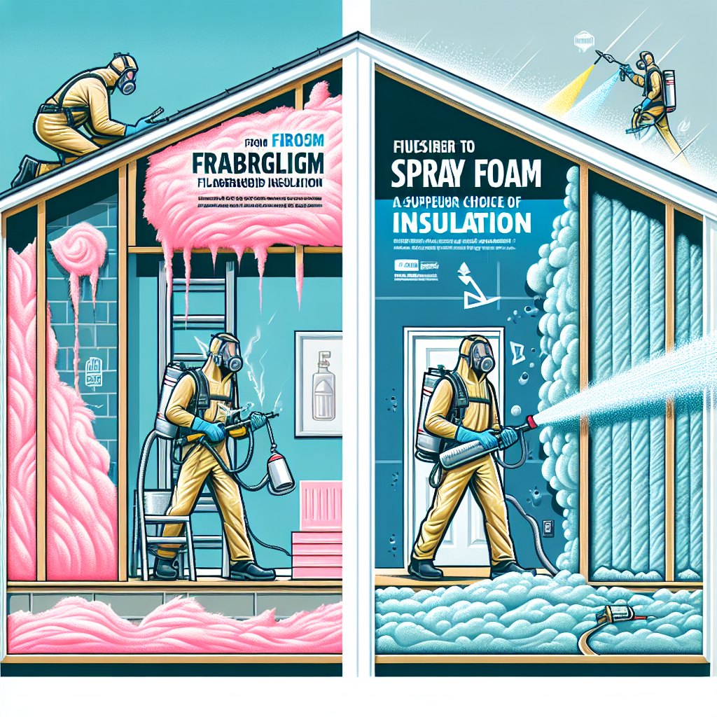 Fiberglass vs. Spray Foam: Which Attic Insulation is Best?