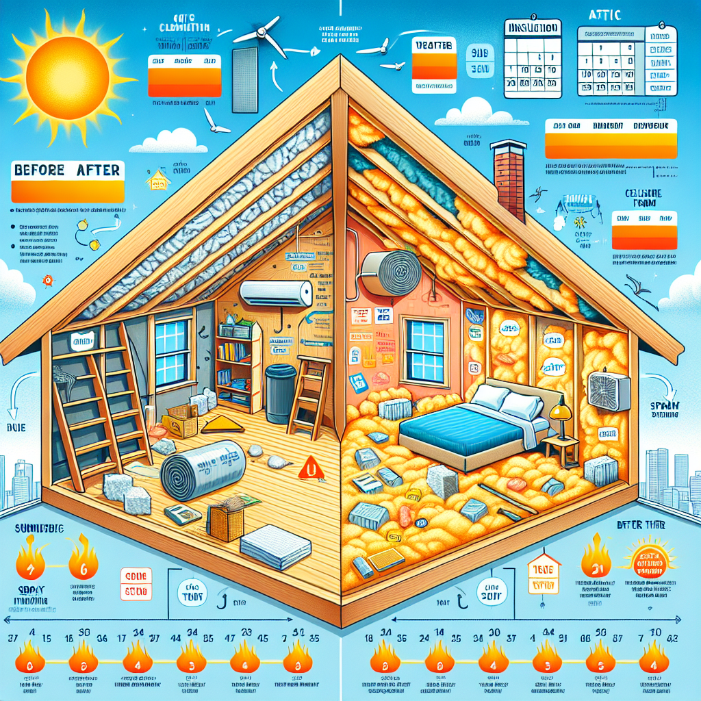 Keep Your Home Cool in Summer & Warm in Winter with Attic Insulation