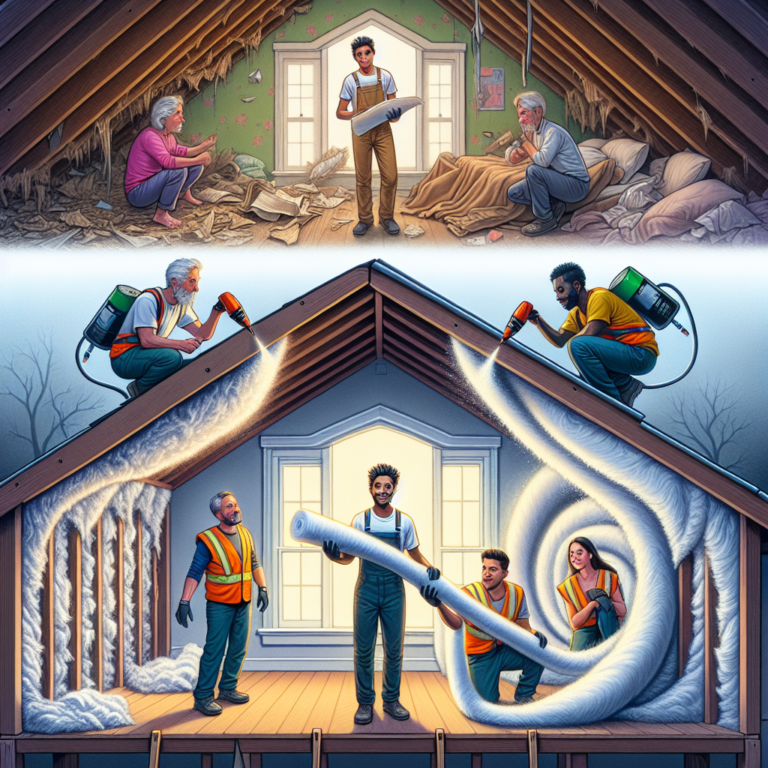attic blown in insulation near me