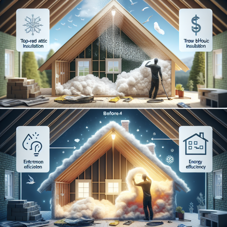 best type of blown in attic insulation