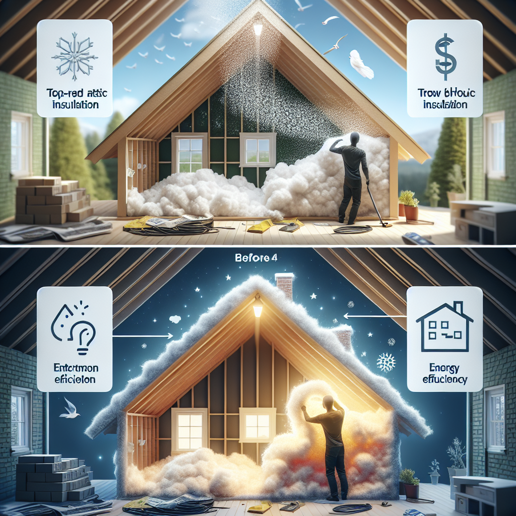 best type of blown in attic insulation