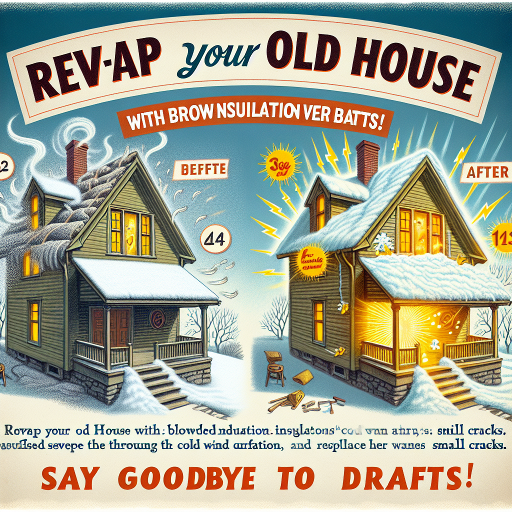 blow in insulation old house