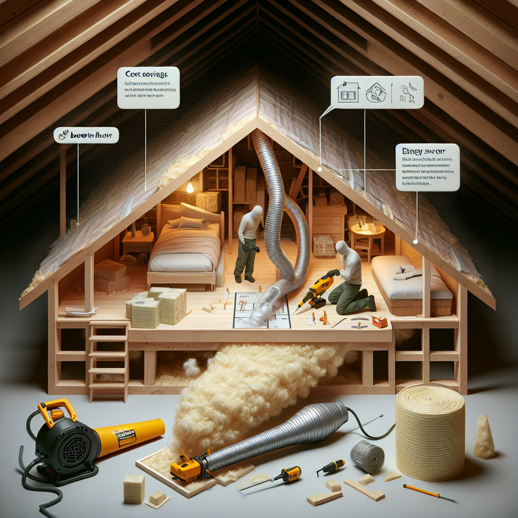 blown in insulation under floor