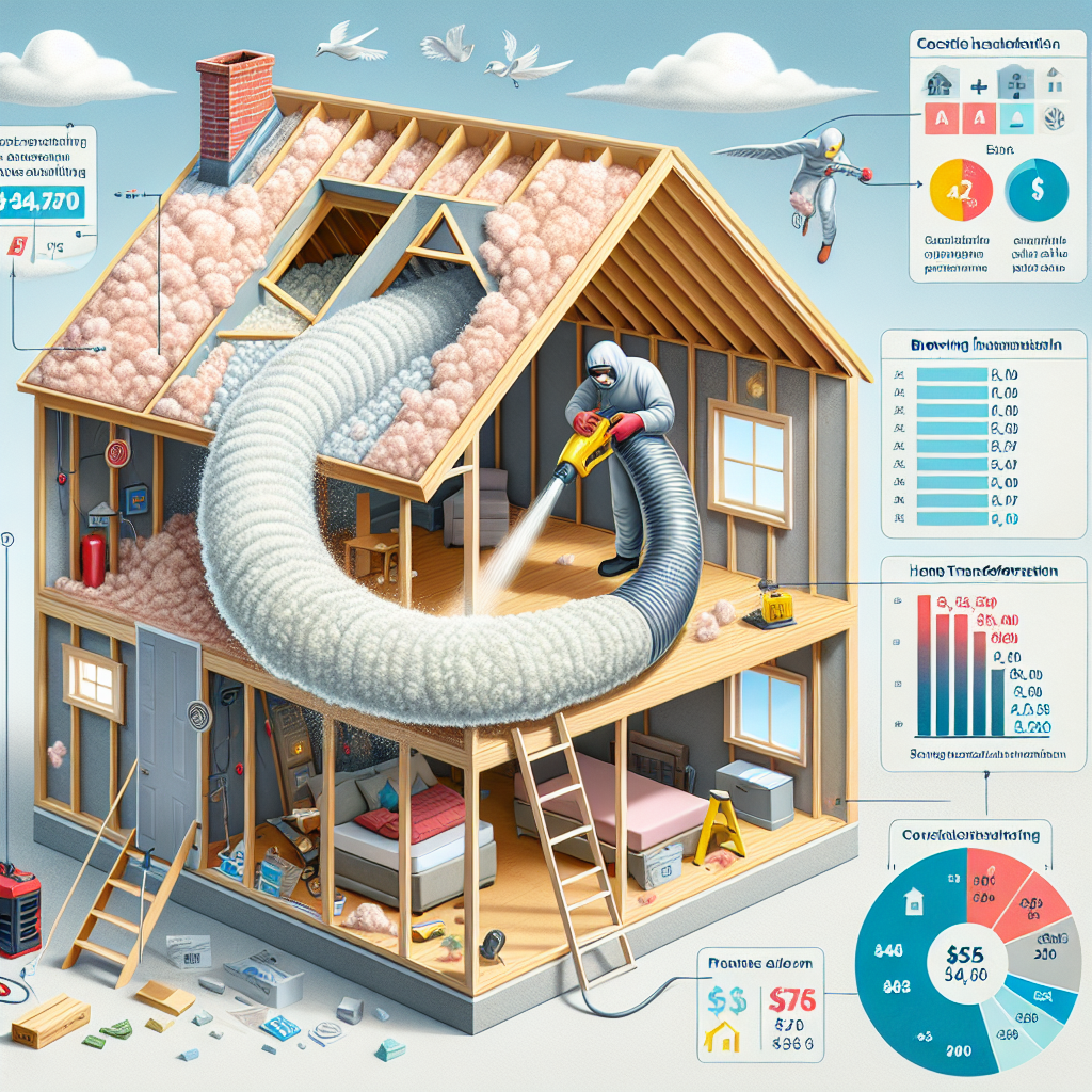 cost to add blown in attic insulation