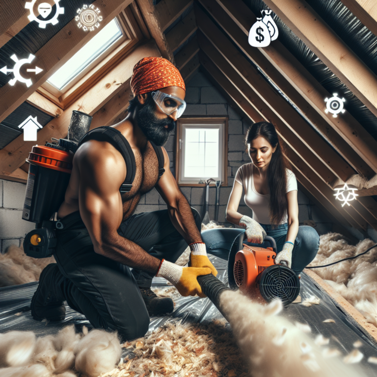 diy blown in insulation