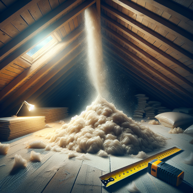 installing blown in insulation in attic