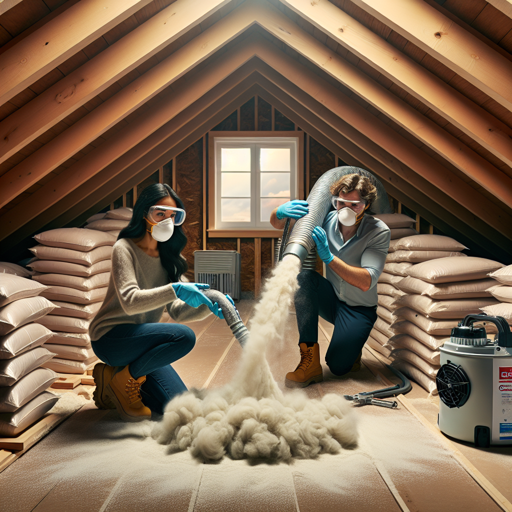 Revamp Your Attic with DIY Blown-In Cellulose Foam Insulation