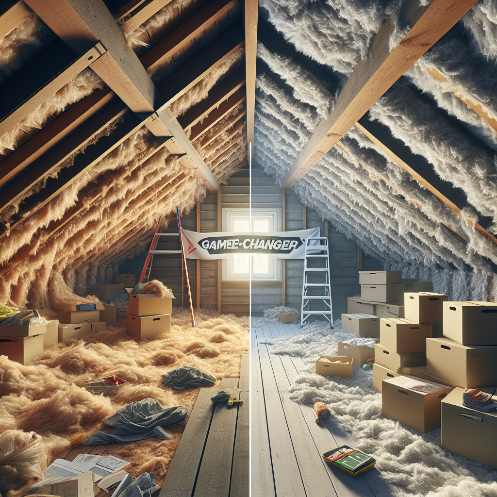 Revamp Your Attic with Energy-Saving Blown-In Insulation: A Game-Changer!