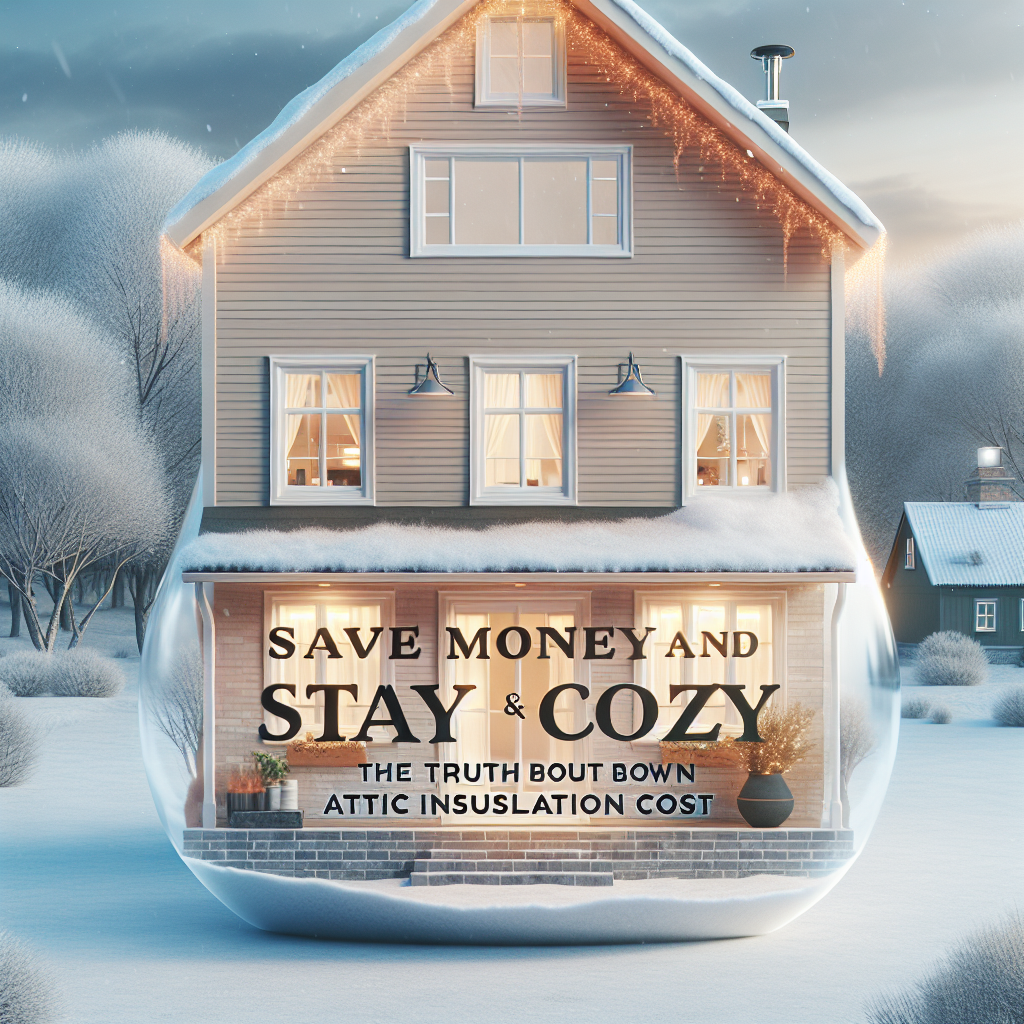 Save Money and Stay Cozy: The Truth About Blown In Attic Insulation Cost