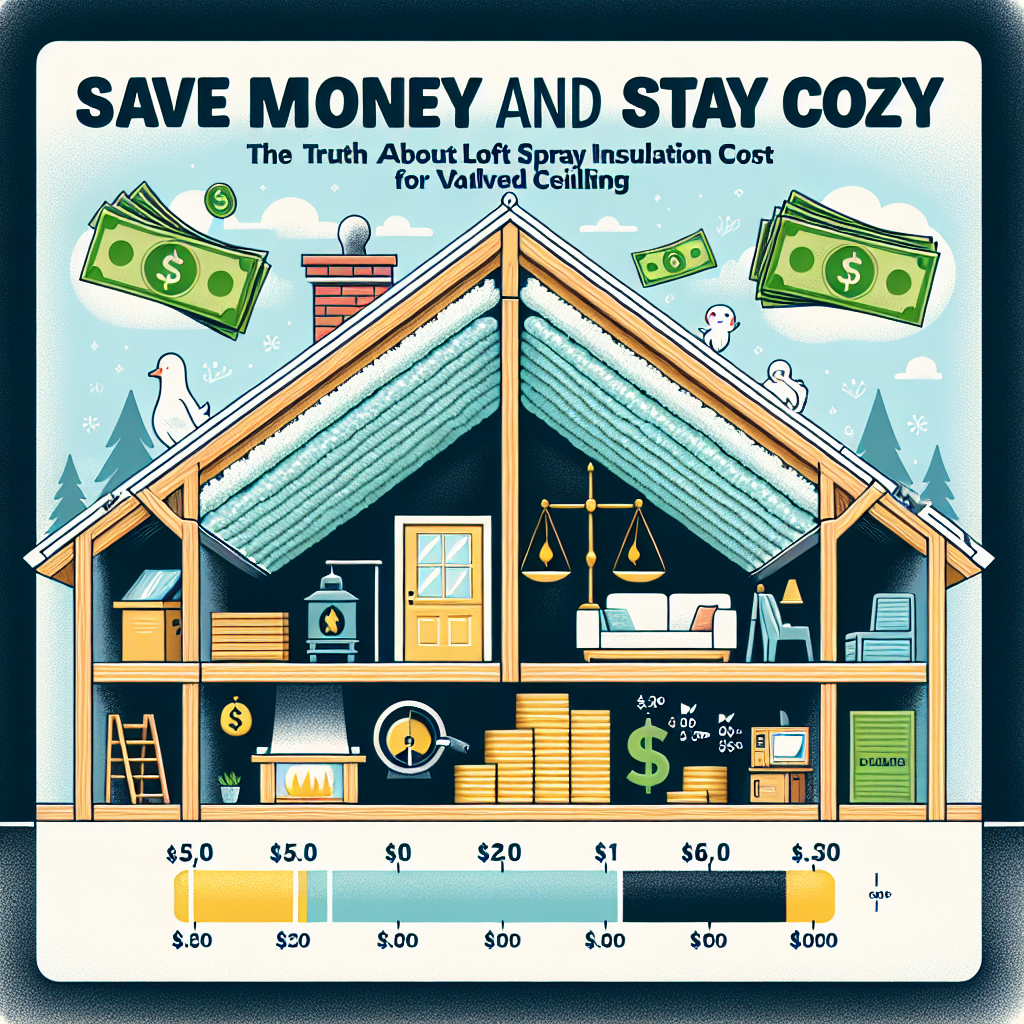 Save Money and Stay Cozy: The Truth About Loft Spray Insulation Cost for Vaulted Ceilings