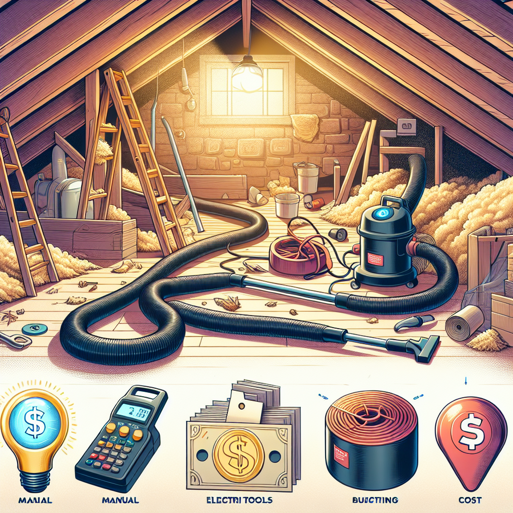 Save Money on Attic Insulation: The Cost of Vacuuming for Blown-In Insulation