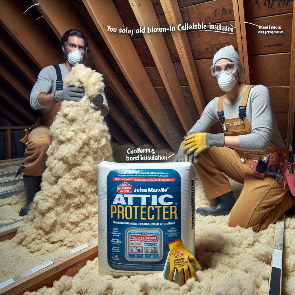 Say Goodbye to Blown-In Cellulose Insulation: Johns Manville Attic Protector to the Rescue!