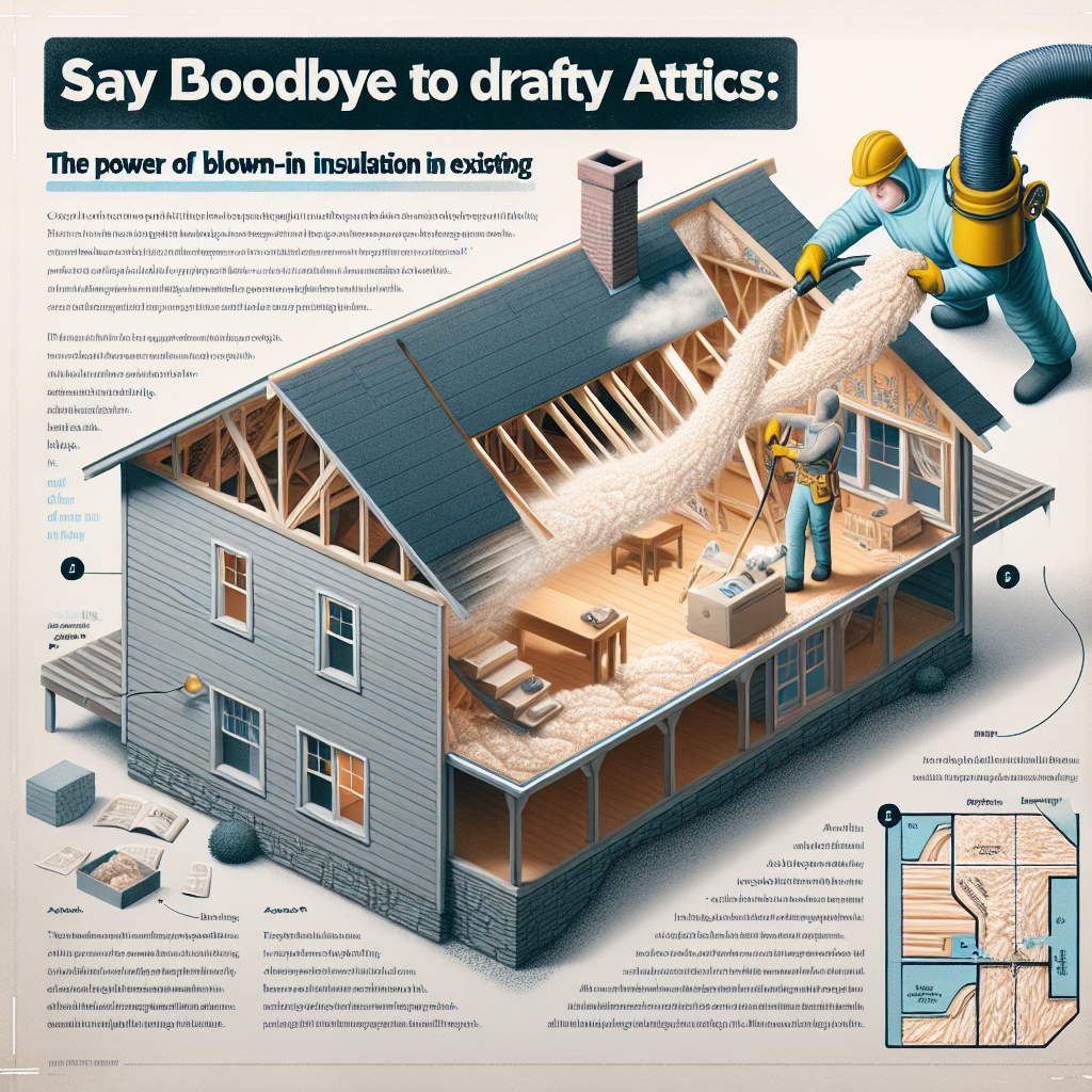 Say Goodbye to Drafty Attics: The Power of Blown-In Insulation in Existing Ceilings