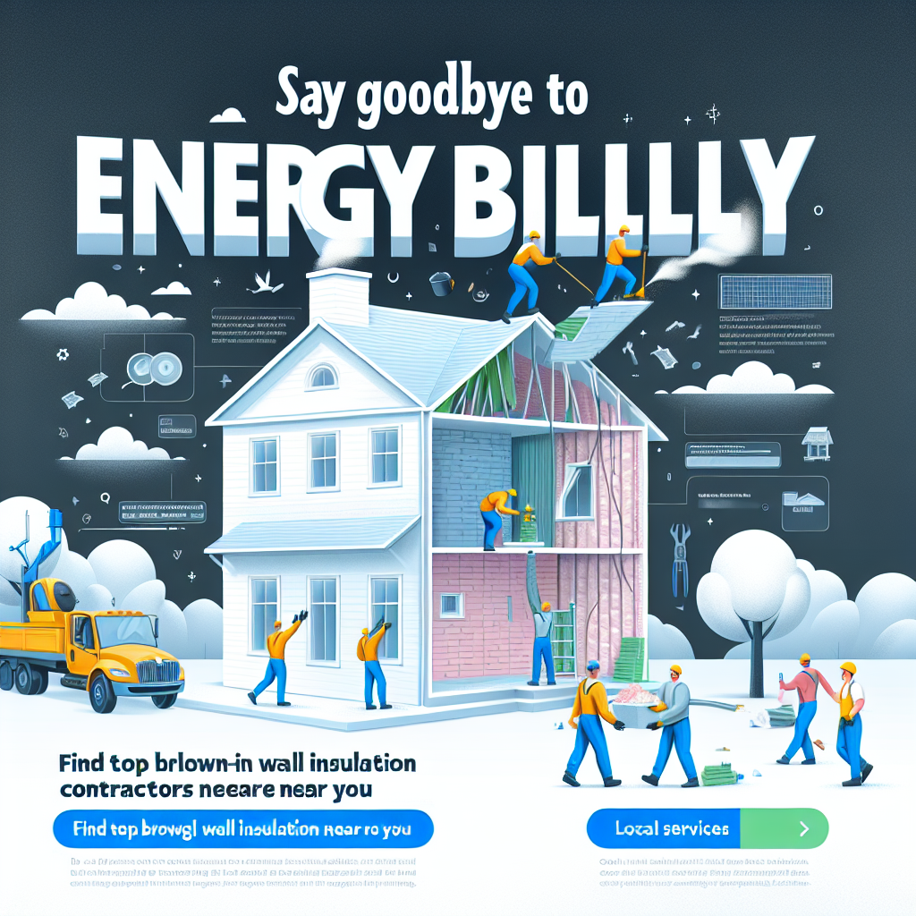 Say Goodbye to High Energy Bills: Find Top Blown-In Wall Insulation Contractors Near Me