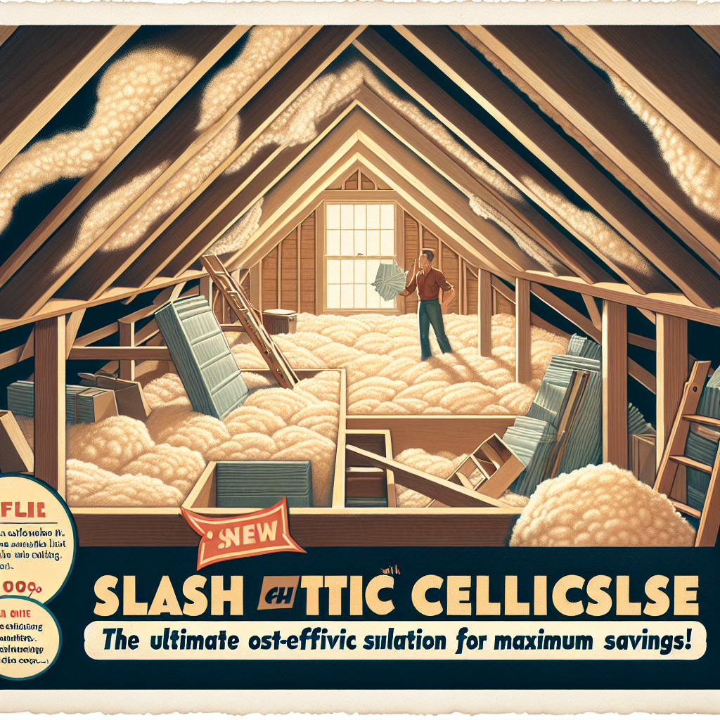 Slash Attic Costs with Cellulose: The Ultimate Cost-Effective Insulation for Maximum Savings!