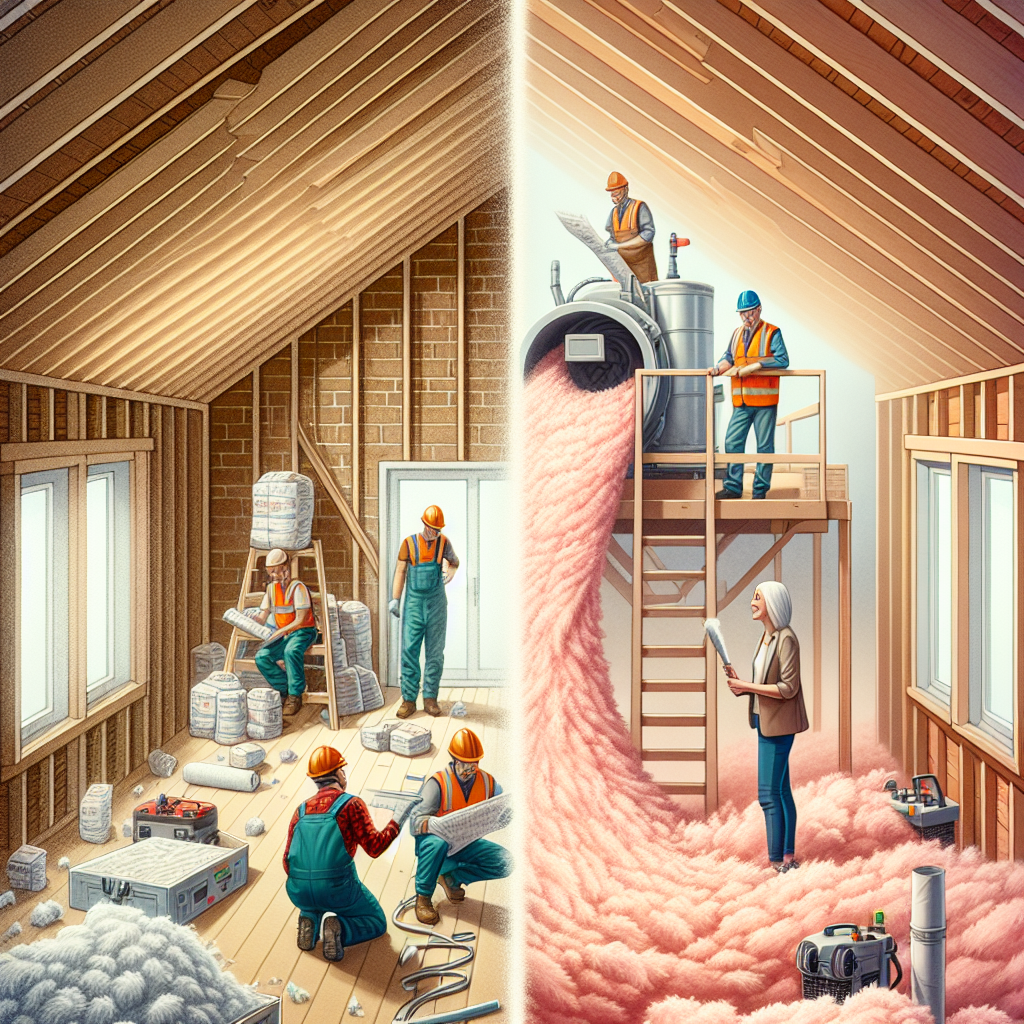Transform Your Attic with Blown-In Fiberglass Insulation: The Ultimate Home Upgrade!