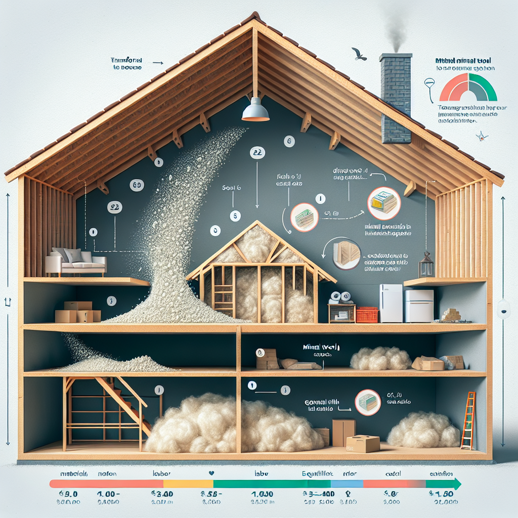 Transform Your Attic with Mineral Wool Blown-In Insulation: Cost Breakdown