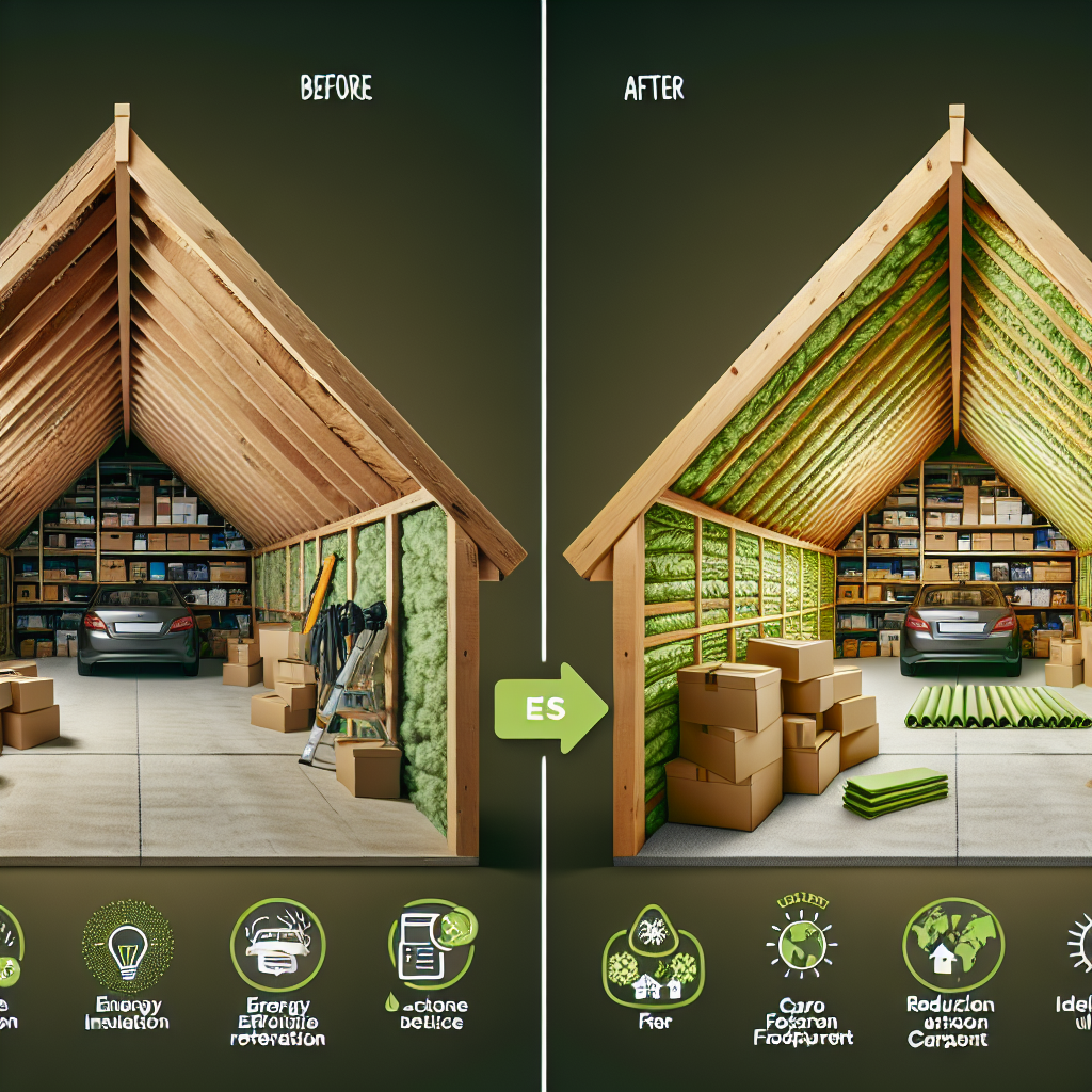 Transform Your Garage Attic: Reduce Carbon Footprint with Energy Efficient Insulation