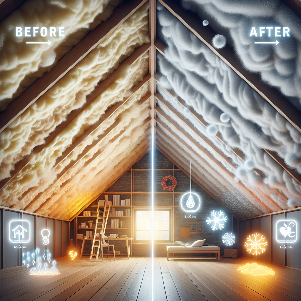 Transform Your Vaulted Ceiling with Blown In Insulation: Say Goodbye to High Energy Bills!