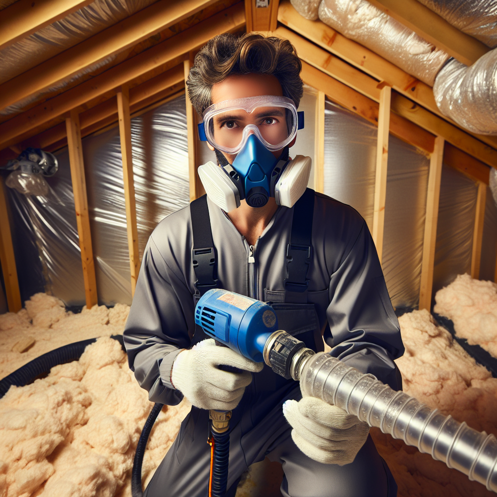 Transform Houston Attics: DIY Blow-In Insulation for Energy Savings!