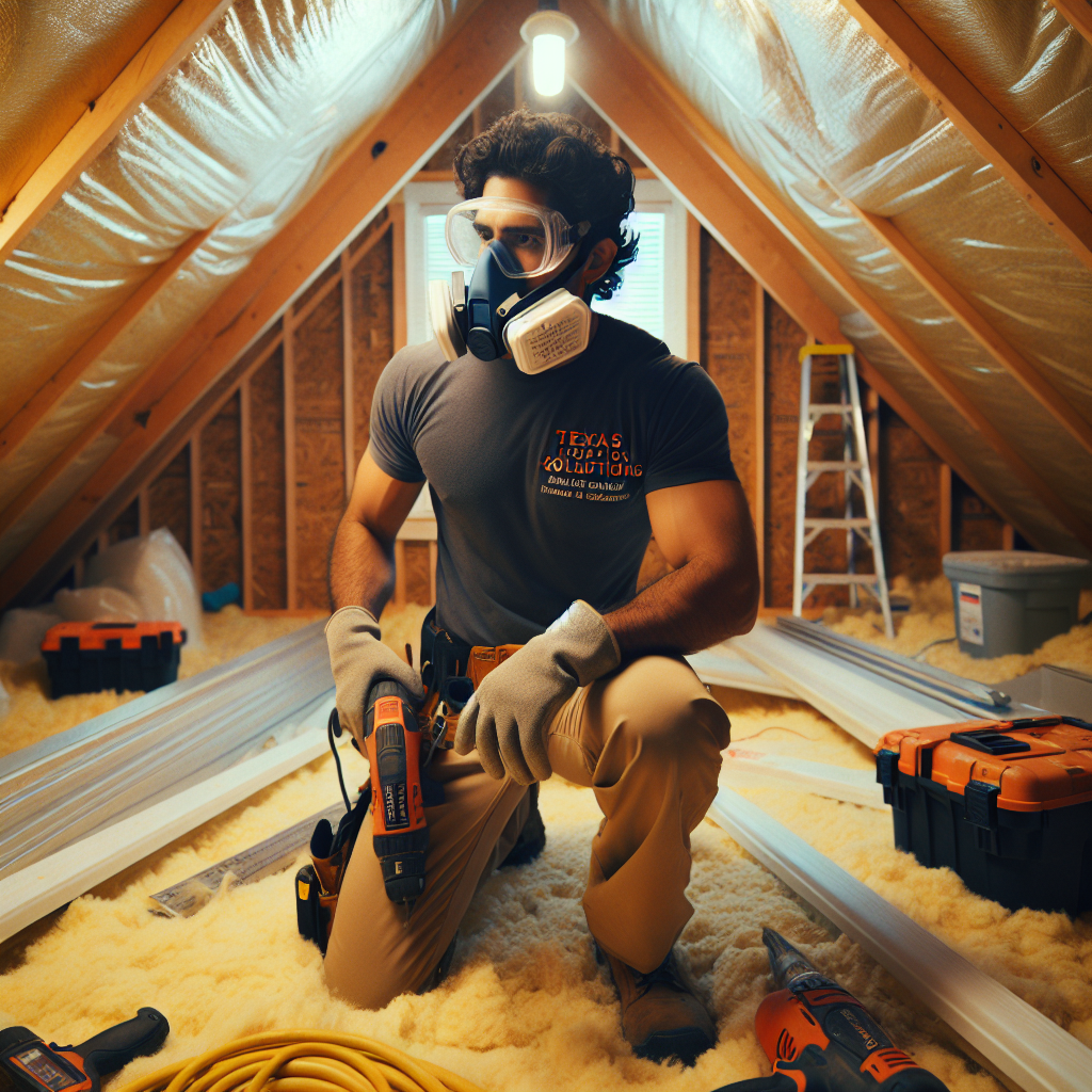 Houston Sanctuary: Blown in Attic Insulation Boosts Energy Savings